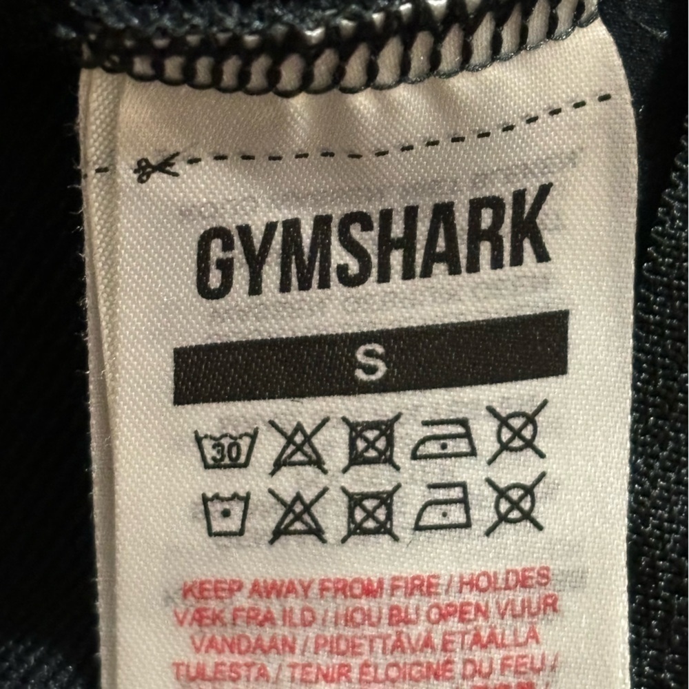 GYMSHARK Black jogger men size small - Picture 5 of 12